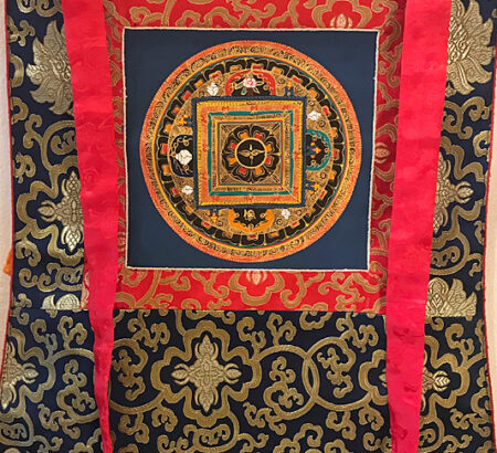nepáli tibeti buddhista mandala thangka 81