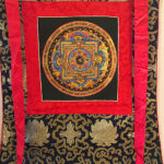 nepáli tibeti buddhista mandala thangka 91