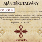 Samadhi buddhista tibeti bolt ajándék utalvány 100000Ft