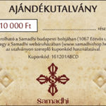 Samadhi buddhista tibeti bolt ajándék utalvány 10000Ft