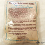 természetes nepáli füstölőpor nepalese incense powder 1