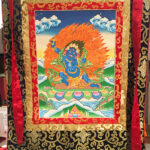 vadzsrapáni vajrapani thangka 1