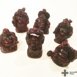 Bőséghozó Buddha szobrocska