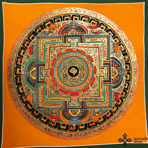 Buddhista mandala festmény 1