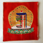 red kalachakra mat