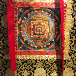 Kalacsakra mandala thangka