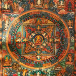 Sakjamuni Buddha Mandala thangka 12