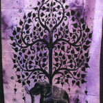Mandala faliszőnyeg teritő takaró 21