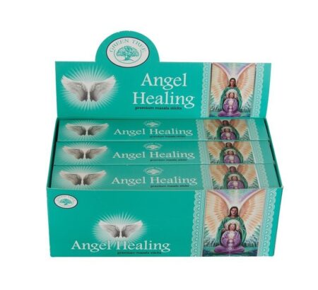 angel healing angyal füstölő green tree samadhi shop