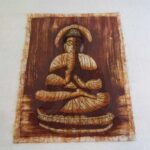 buddha mintás batikolt kép