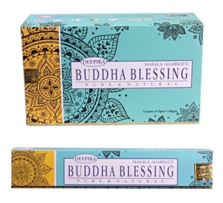 Deepika Buddhas Blessing indiai prémium füstölő