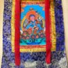 Guru Rinpocse Padmaszambhava kézzel festett nepáli buddhista thangka