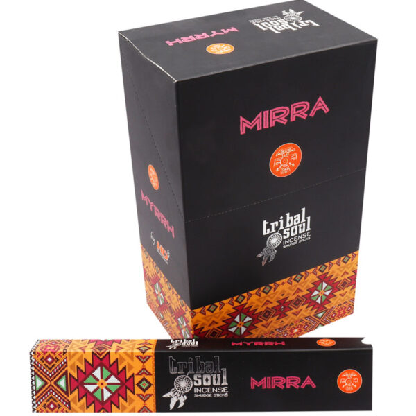 Tribal Soul Myrrh természetes Mirhafű prémium füstölő