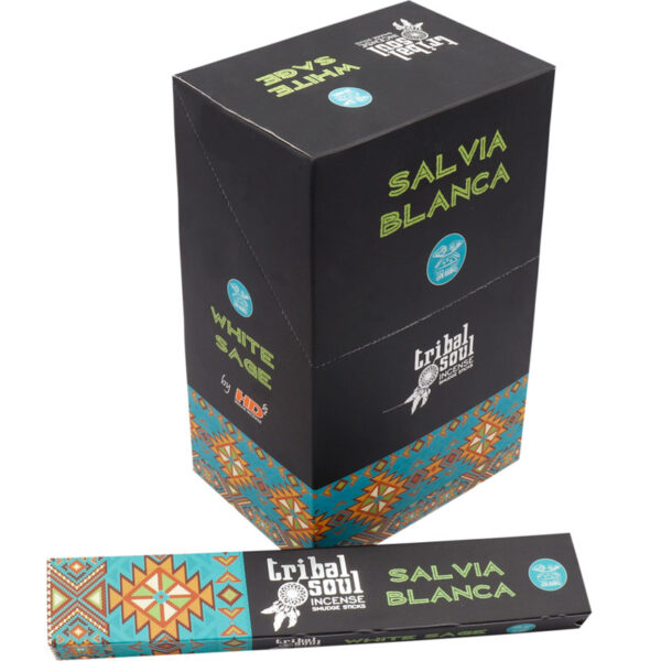 Tribal Soul White Sage természetes fehér zsálya prémium füstölő