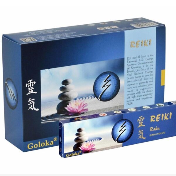 Goloka Reiki Grounding indiai prémium füstölő