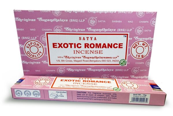 Satya Exotic Romance indiai szerelmi füstölő
