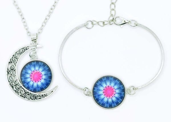 Mandala ékszer szett 2 részes