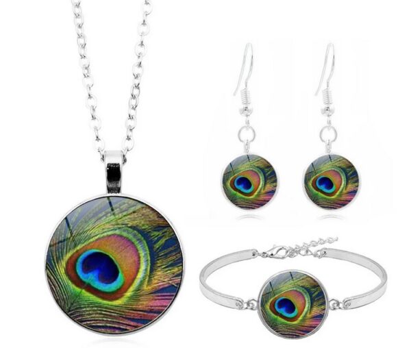 Mandala ékszer szett (3 részes) + ajándék organza tasak