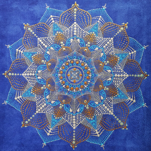 A célba érés mandalája 50x50 cm