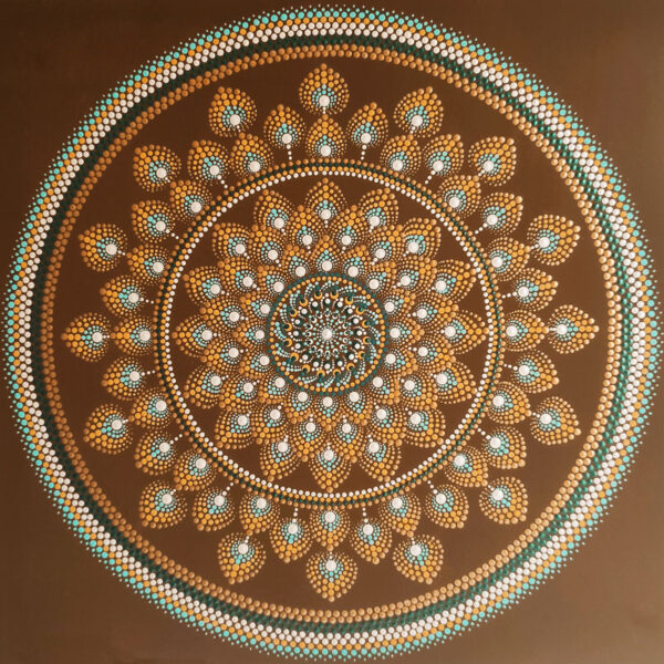 Változás Mandala festmény 50x50 cm