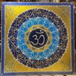 OM Tisztánlátás Mandala festmény 60x60 cm