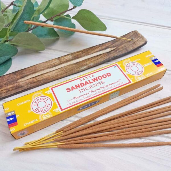 Satya Sandalwood (Szantálfa) indiai prémium füstölő