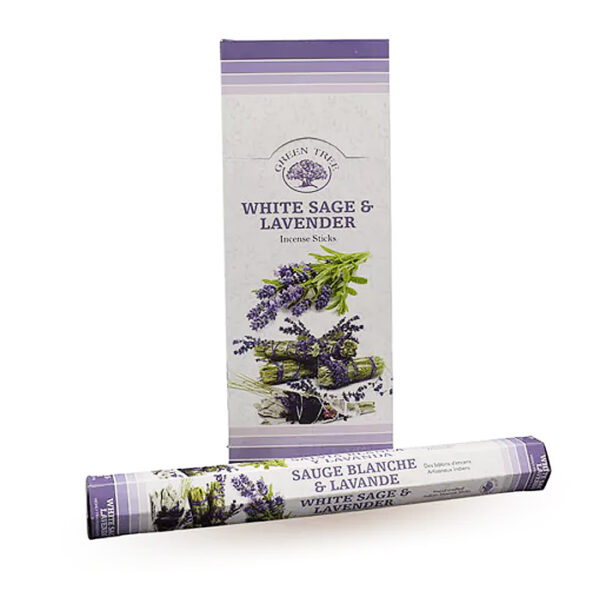 Green Tree White Sage & Lavender fehér zsálya levendula természetes füstölő