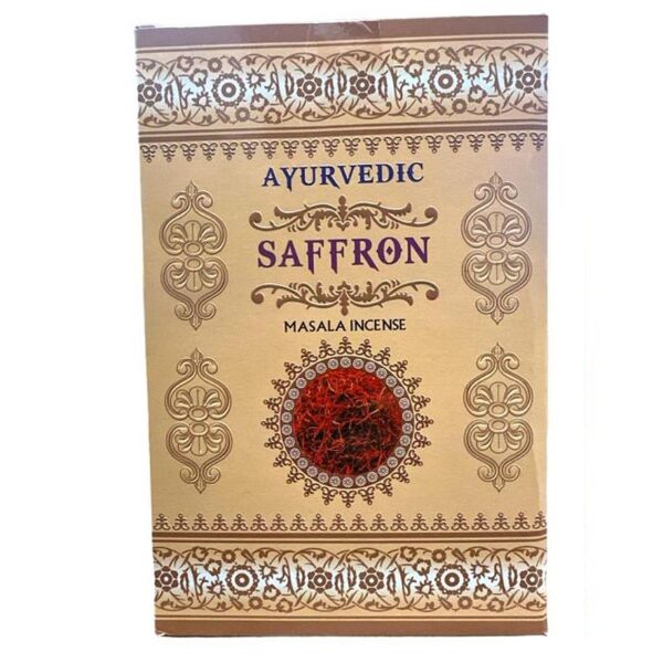 Ayurvedic Saffron Sáfrány ayurvédikus prémium füstölő