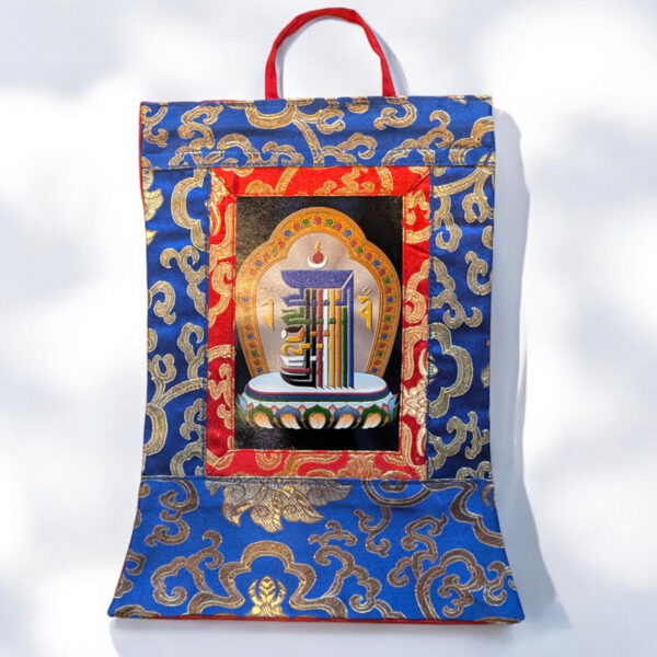 Kalacsakra szimbólum kis thangka
