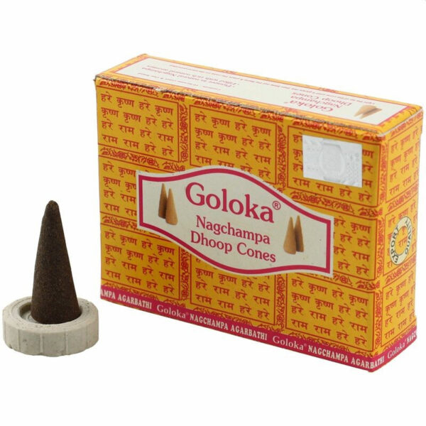 Goloka Nag Champa kúpfüstölő