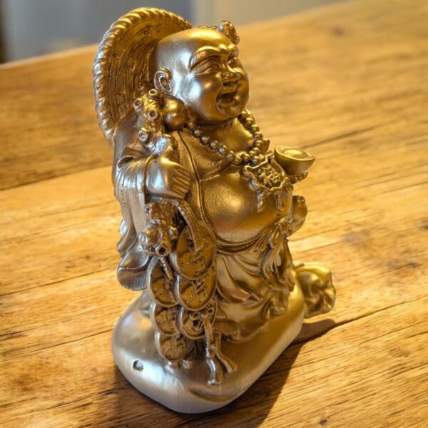 Bőséghozó Buddha szobor 15 cm magas - Image 2