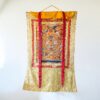 Shakjamuni Buddha mandala thangka nagy méretű