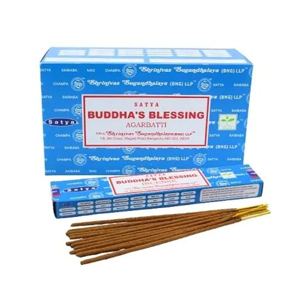 Satya Buddha's Blessing indiai prémium füstölő