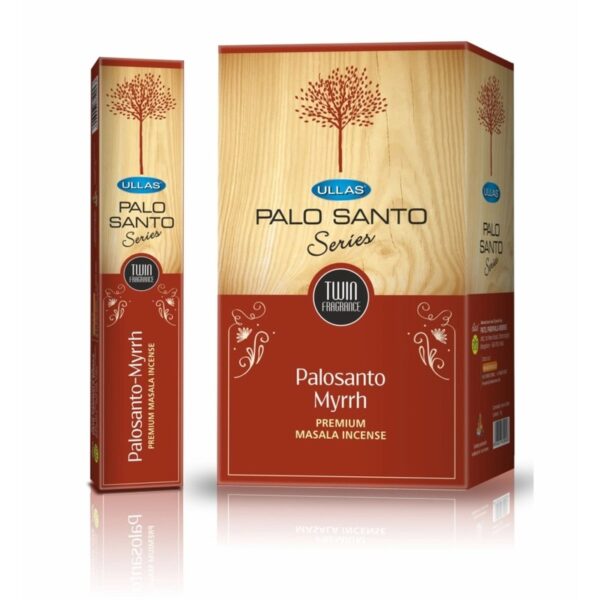 Ullas Palo Santo Myrrh – Palo Santo Mirha indiai prémium masala füstölő